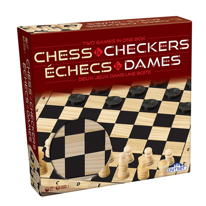 Chess and Checkers (Wood)