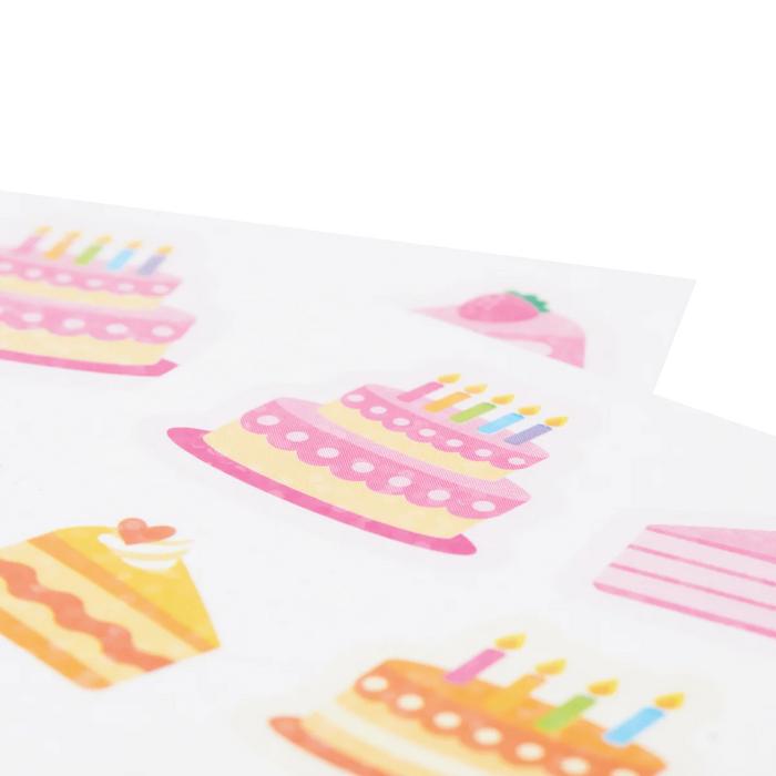 Stickiville: Skinny Stickers - Birthday Cakes - 2 Sheets (120-132)