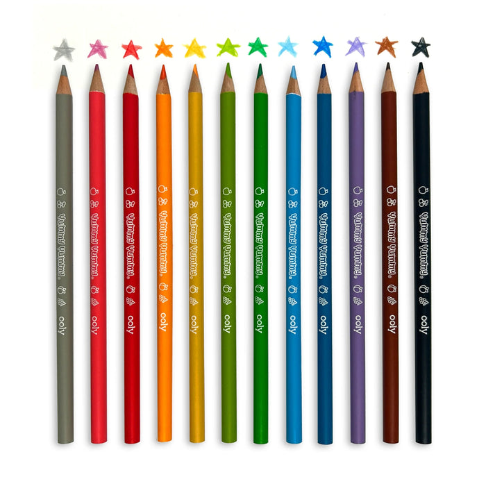 Yummy Yummy: Scented Colored Pencils - 12pc Set