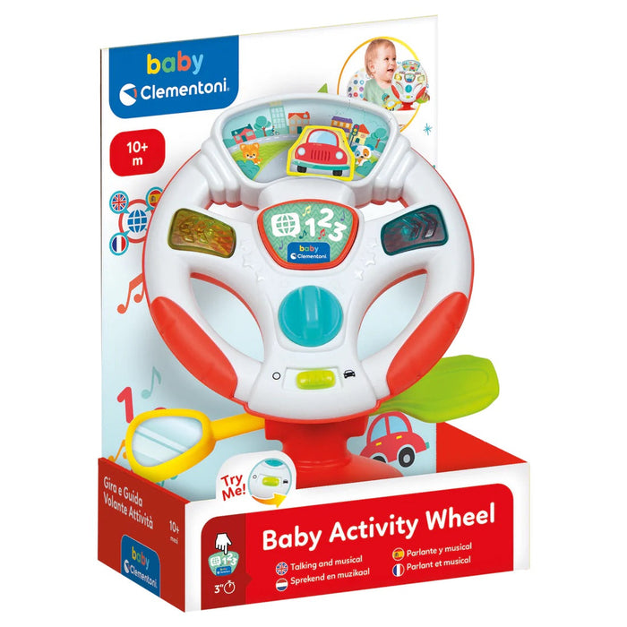 Baby Clementoni - Activity Steering Wheel