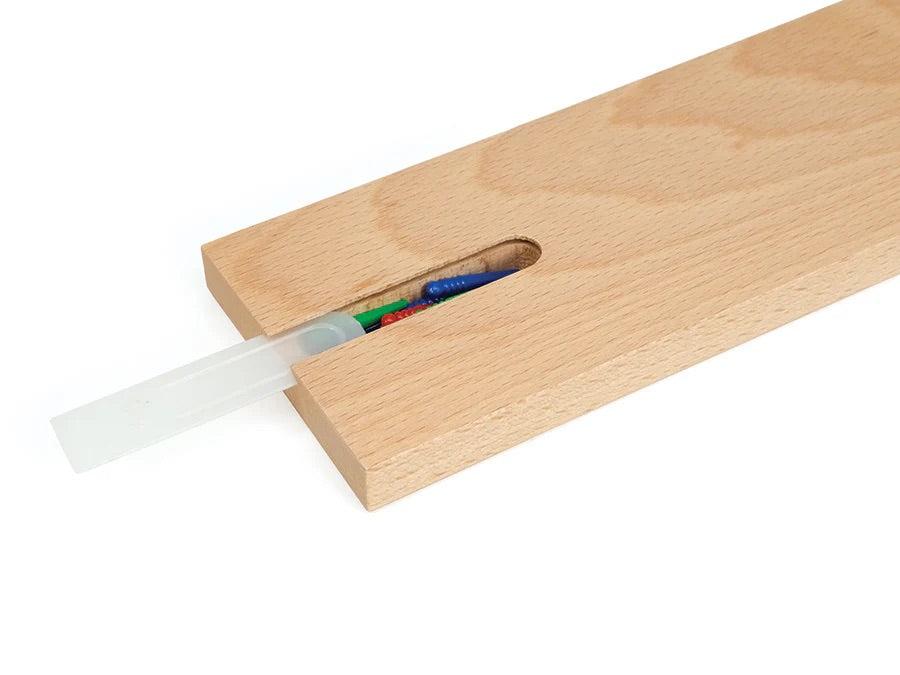 Cribbage: Wood Board 3-Lane Colour (19266)