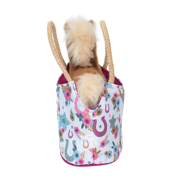 Boho Horseshoe Sassy Sak w/ Horse (2126)