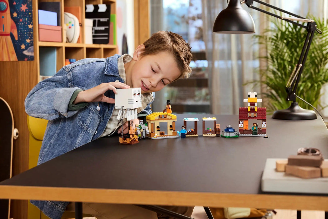 The Ghast Balloon Village Attack - Minecraft (21273)