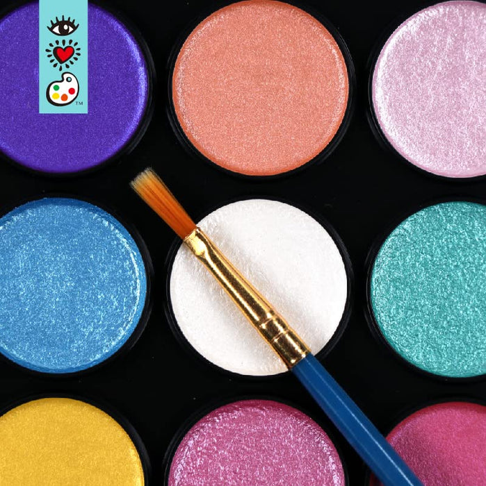 iHeartArt - 28 Metallic Watercolors