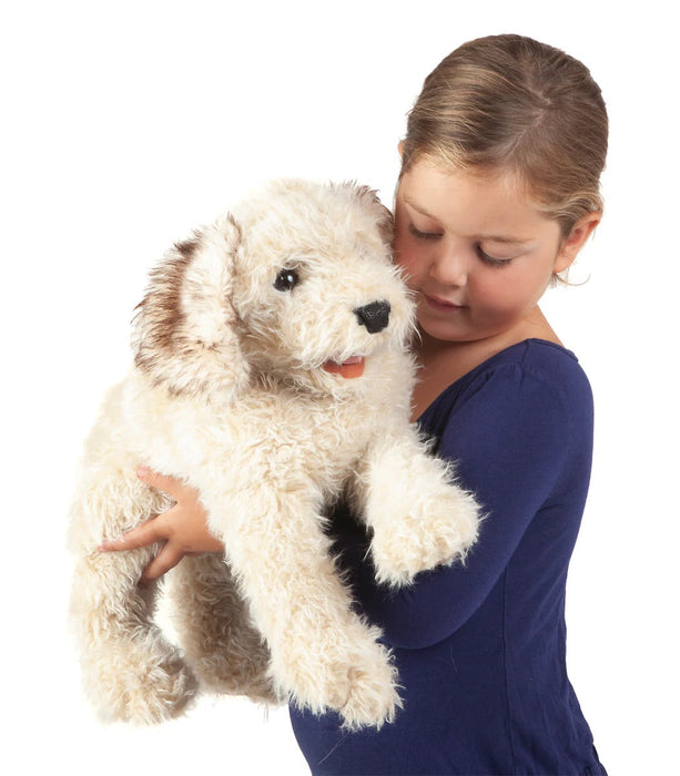 Dog, Labradoodle (3136) - Hand Puppet