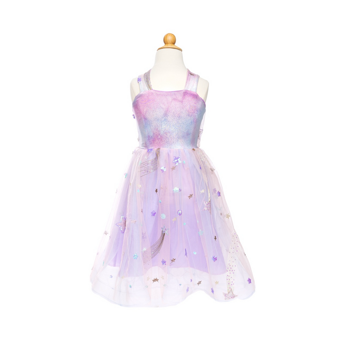 Ombre ERAS Dress, Lilac/Blue, Size 5-6 (31805)