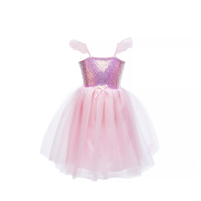 Dress - Sequin Princess (Pink) 3-4 Years (32363)