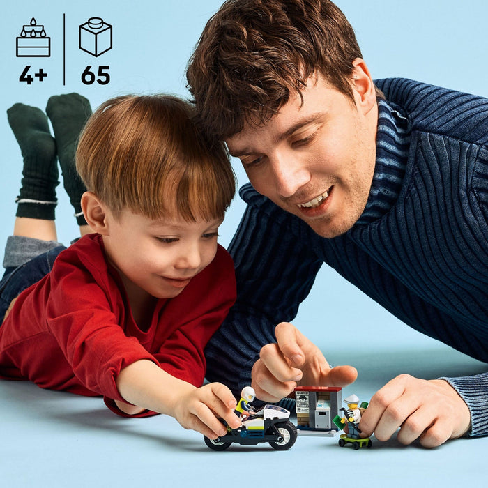 Police Motorcycle Chase - City Police (60455)