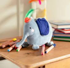 Les Toupitis - Elephant Rattle - Moulin Roty (679020)