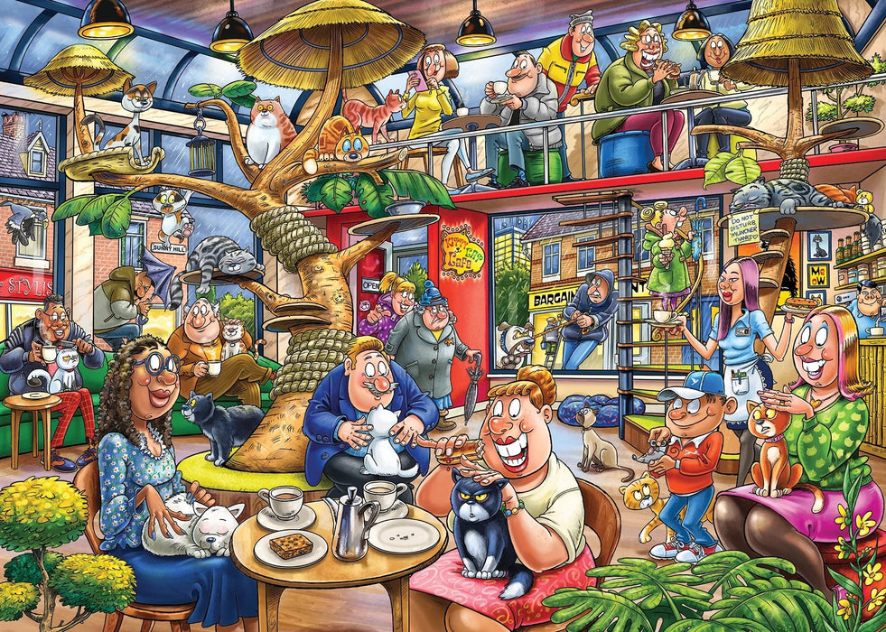 Wasgij - Feline Frenzy (M28) - 1000pc (70-00506)