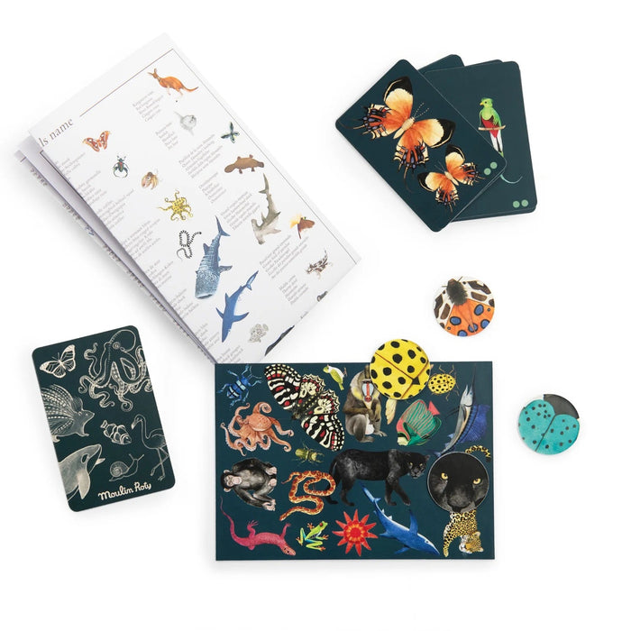 Tout Autour Du Monde - Seek & Find Card Game - Moulin Roty (719366)