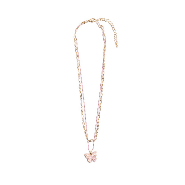 Necklace - Boutique Chic Bubbly Butterfly (92204)