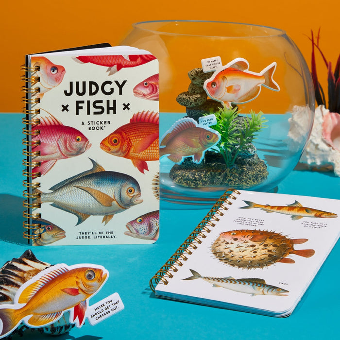 Judgy Fish Sticker Book - RC