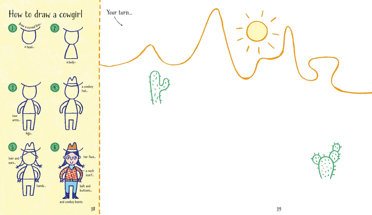 USB - Step-by-step Drawing People