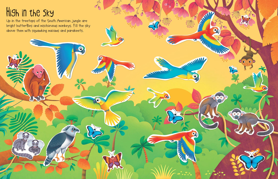 USB - First Sticker Book Jungle