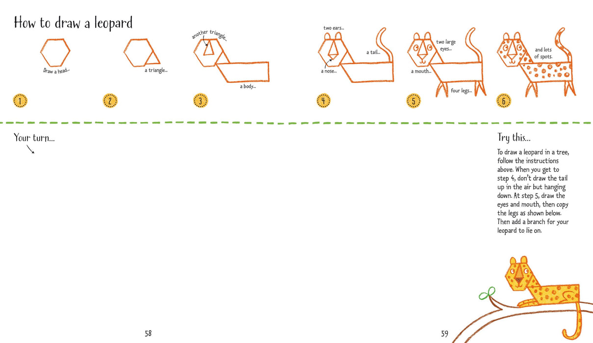 USB - Step-by-step Drawing Animals