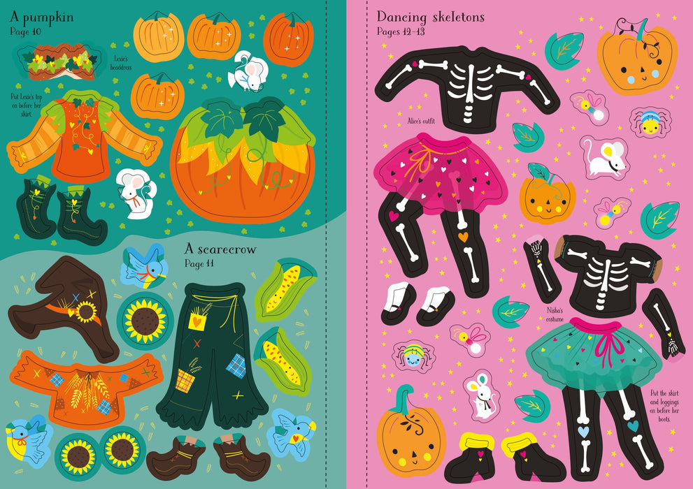 USB - Little Sticker Dolly Dressing Halloween