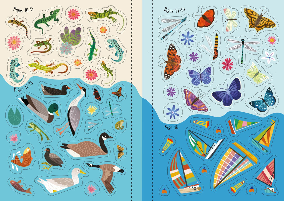USB - Sticker Book Sparkly Summer