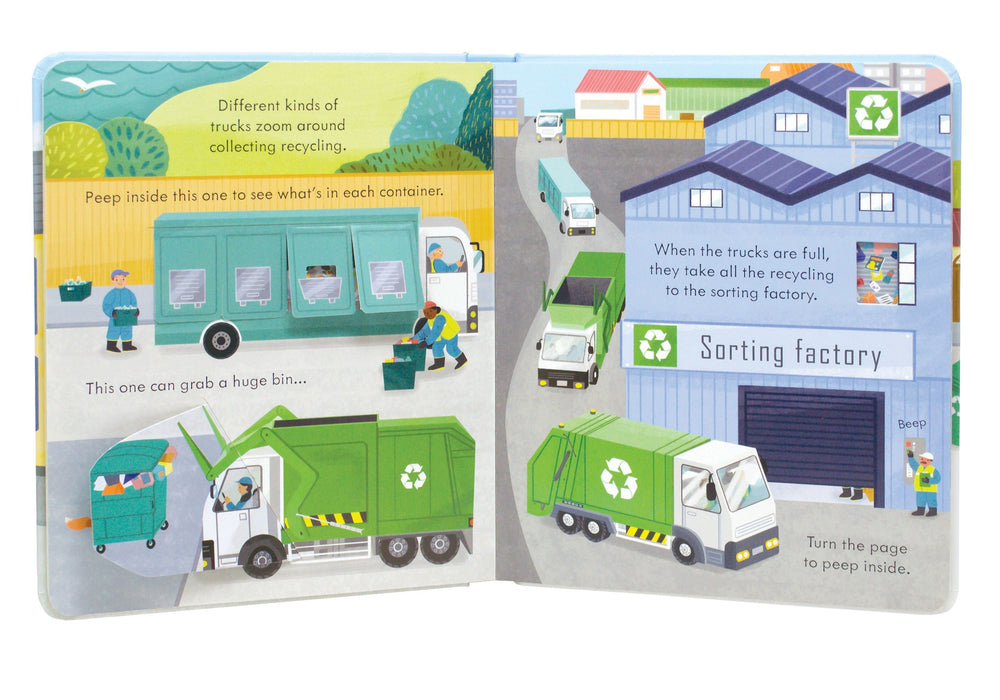 USB - Peep Inside how a recycling truck works (BB)