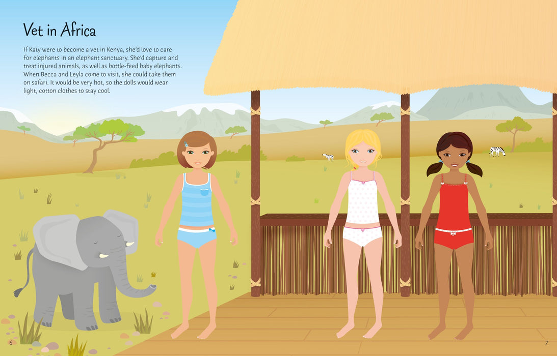 USB - Sticker Dolly Dressing Dream Jobs