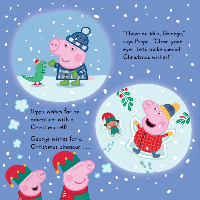 Peppa Pig: Peppa and the Christmas Elf (HC) - SCH