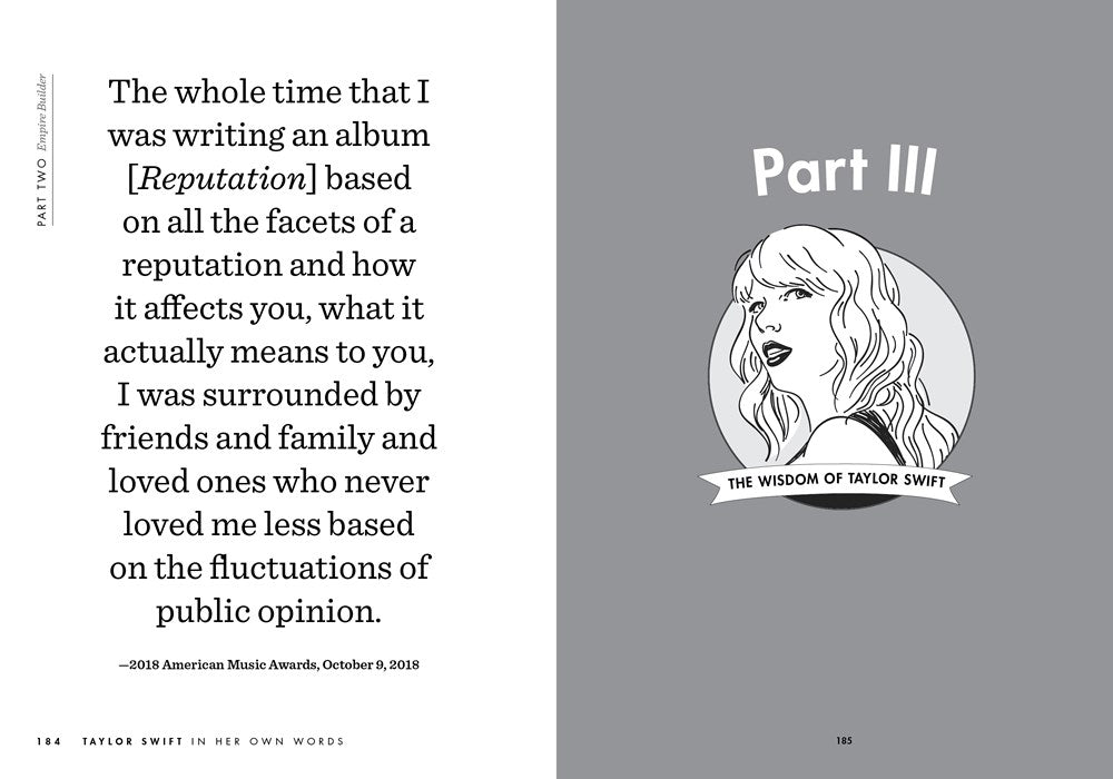 Taylor Swift: In Her Own Words (HC) - RC
