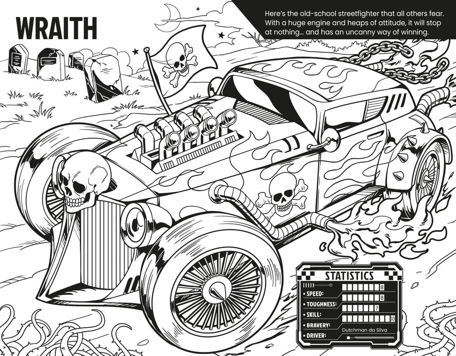 USB - Colour Your Own Super Cars