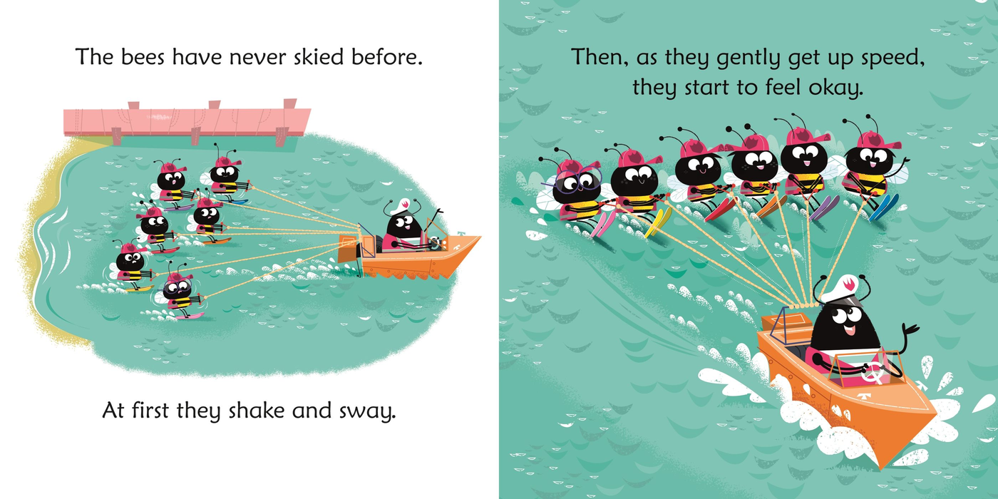 USB - Phonics Readers Bumble Bees on Water Skis (PB)