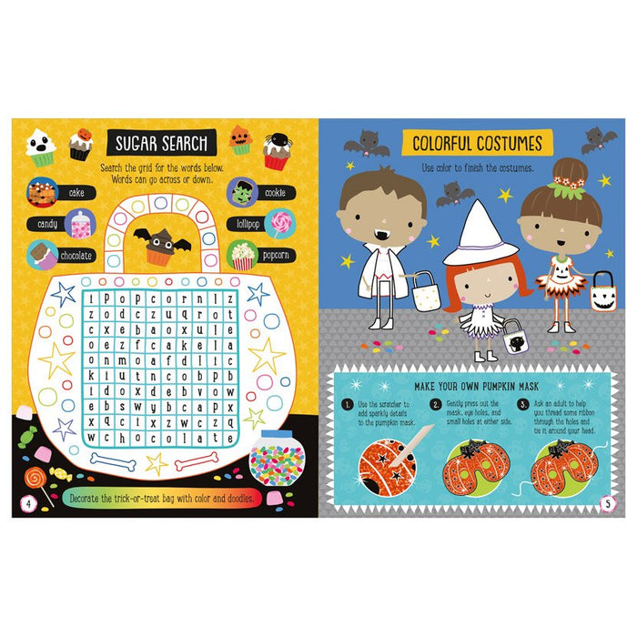 MBI - Scratch and Sparkle Halloween Activity Book