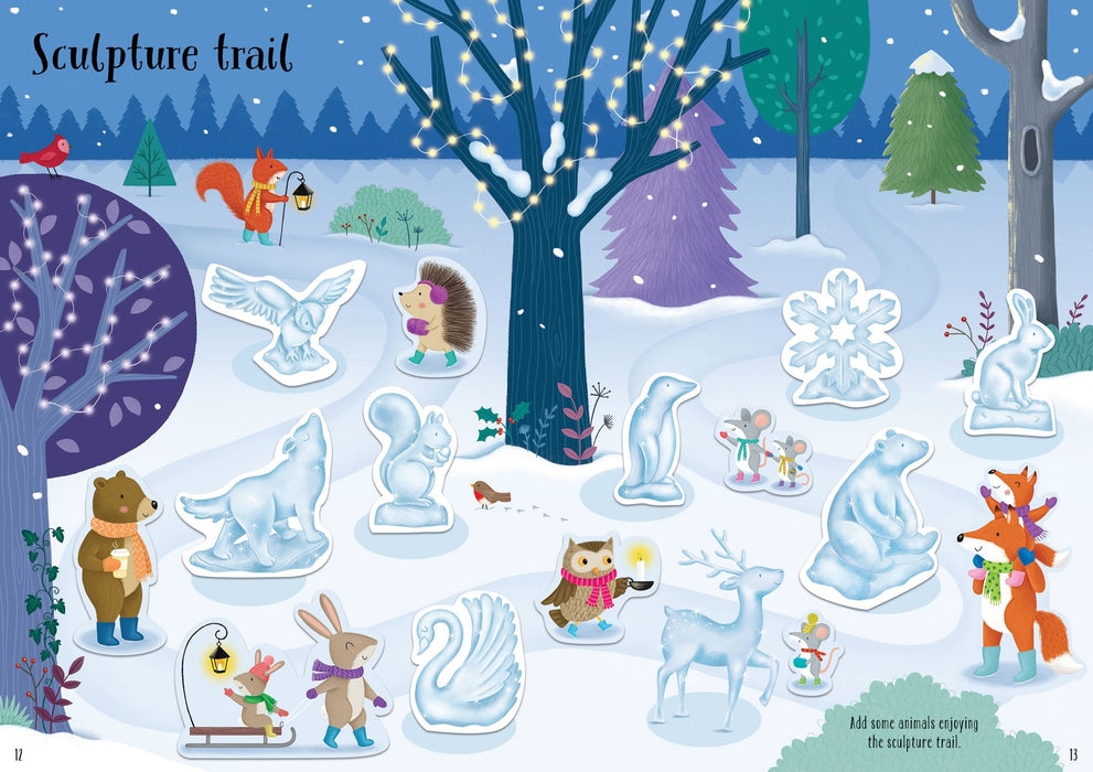USB -  Sparkly Winter Sticker Book