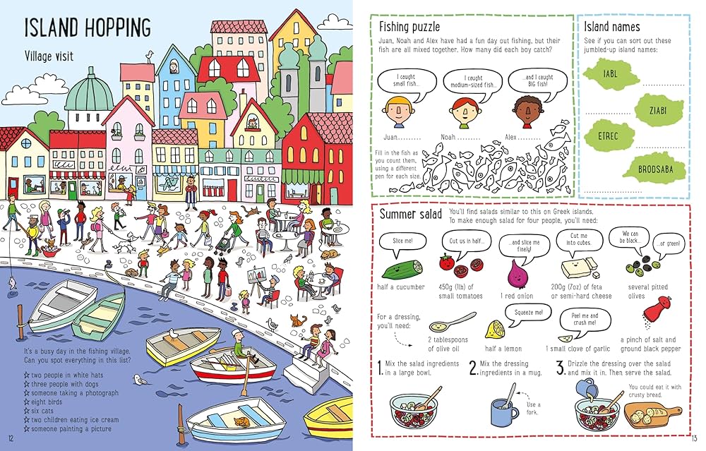 USB - Holiday Activity Book