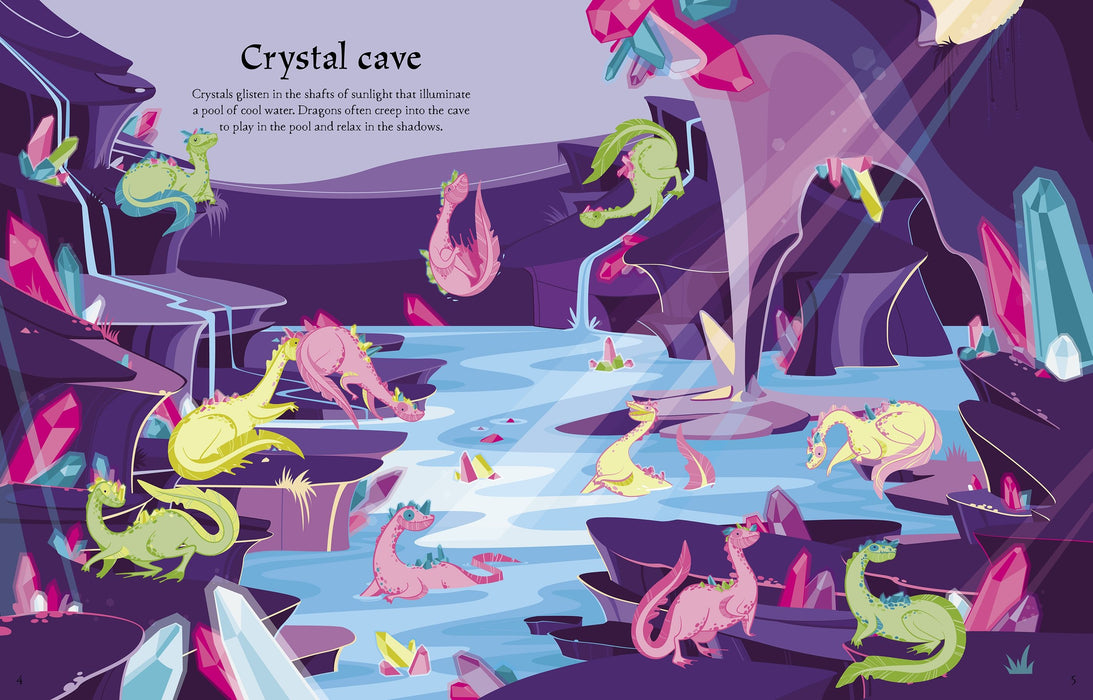 USB - Sticker Book Dragons