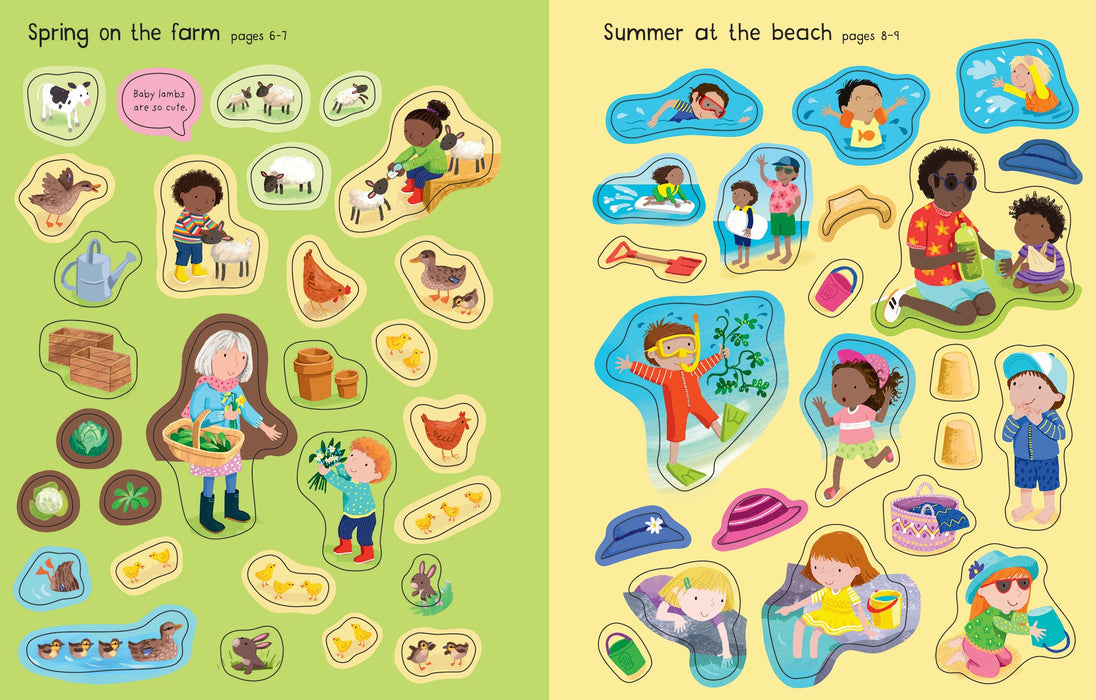 USB - First Sticker Book Weather and Seasons