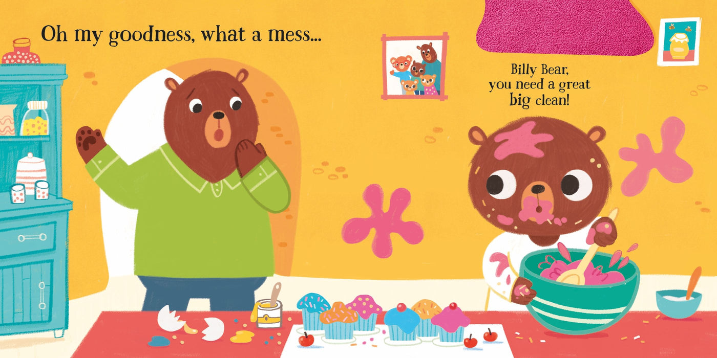 USB - Bathtime for Baby Bears Soft Flap (BB)