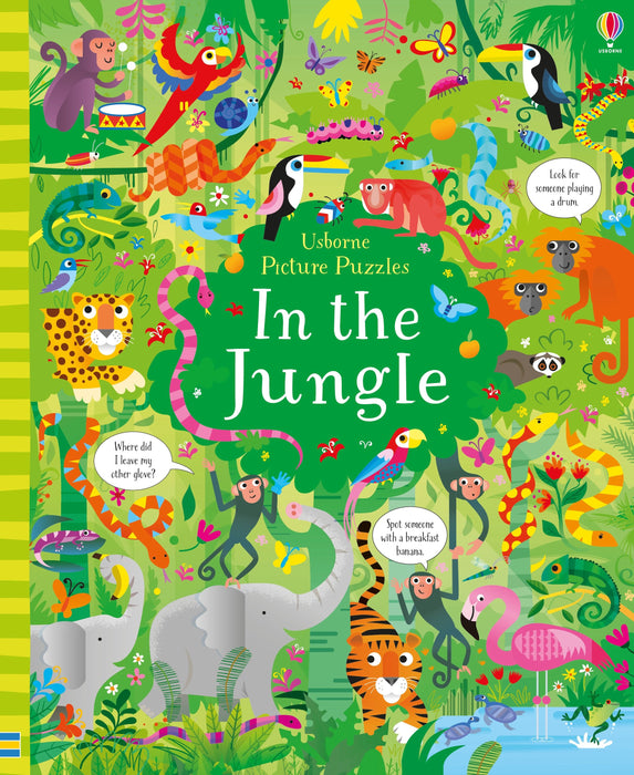 USB - Book and Jigsaw In the Jungle - 300pc (PB)