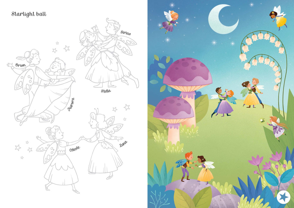 USB - Fairies Transfer Activity Book