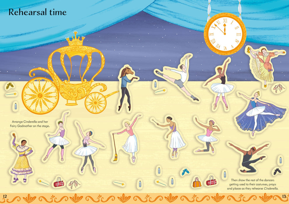 USB - Little First Stickers Ballet