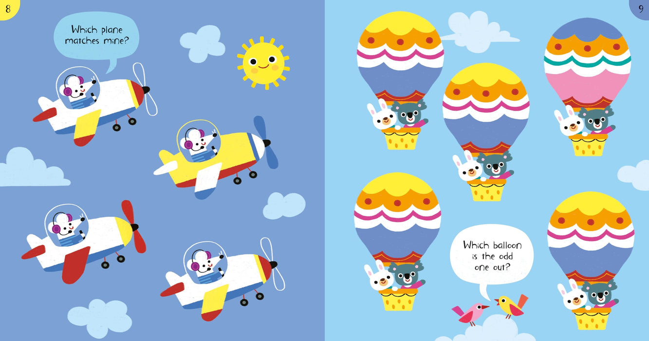 USB - Little Children's Spot the Difference Book