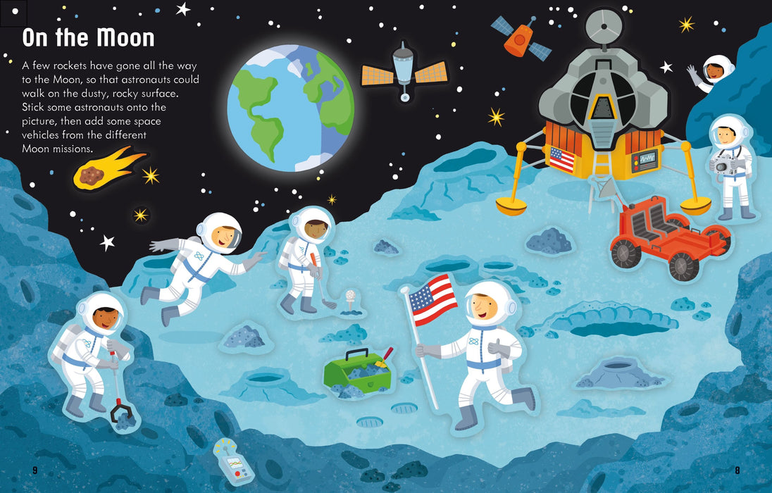 USB - First Sticker Book: Space