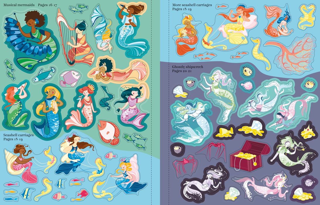 USB - Sticker Book Mermaids