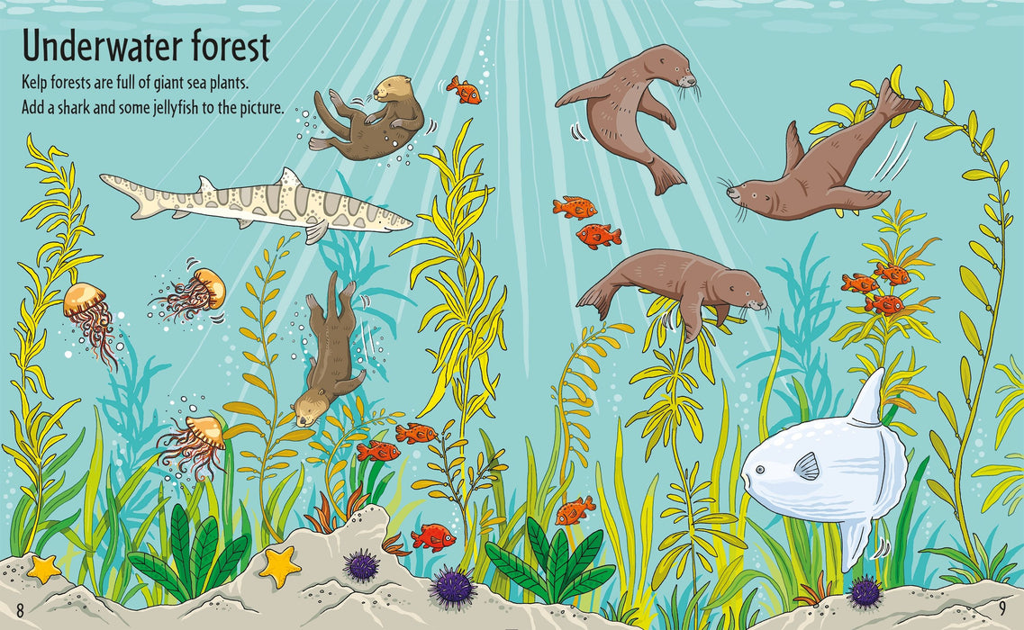 USB - First Sticker Book: Under the Sea