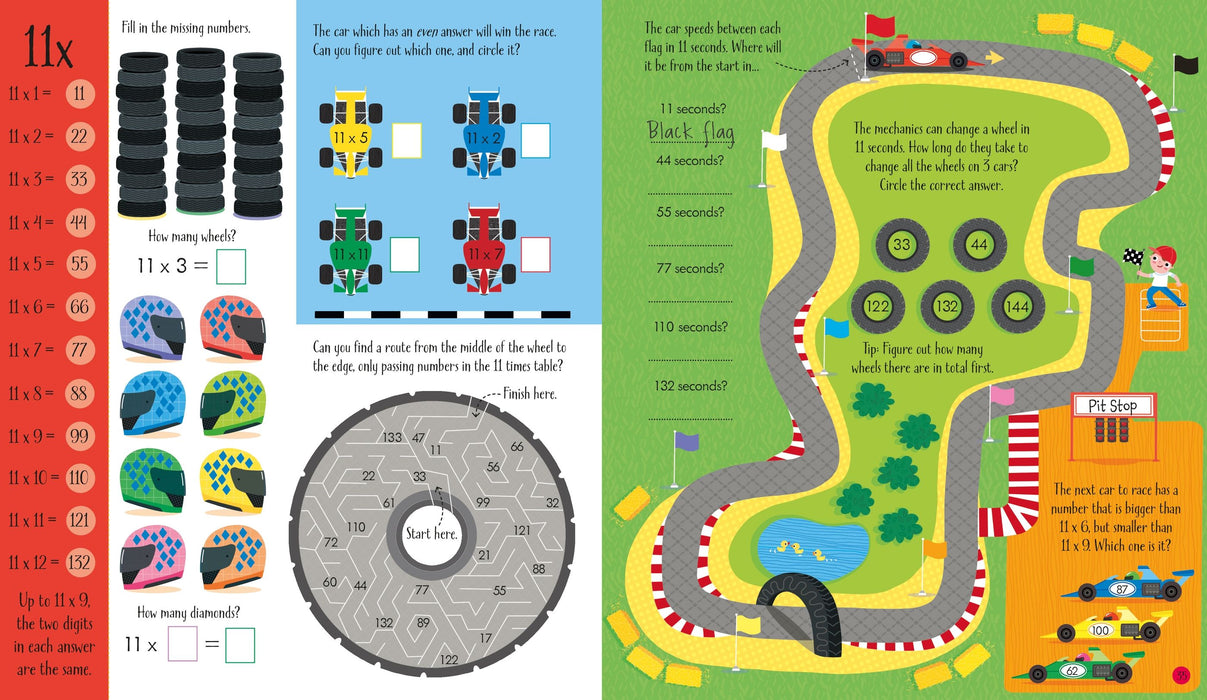 USB - Times Tables Activity Book