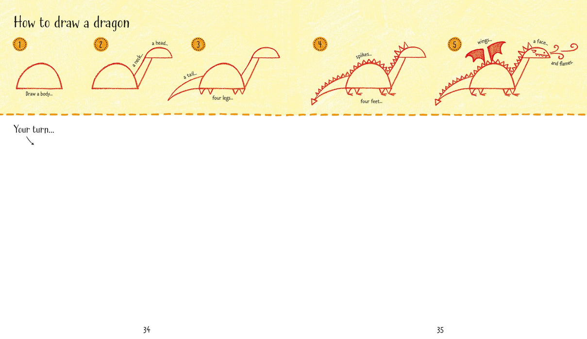 USB - Step-by-step Drawing Book