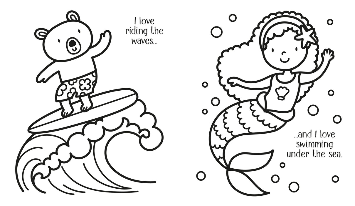 USB - My BIG HAPPY Colouring Book