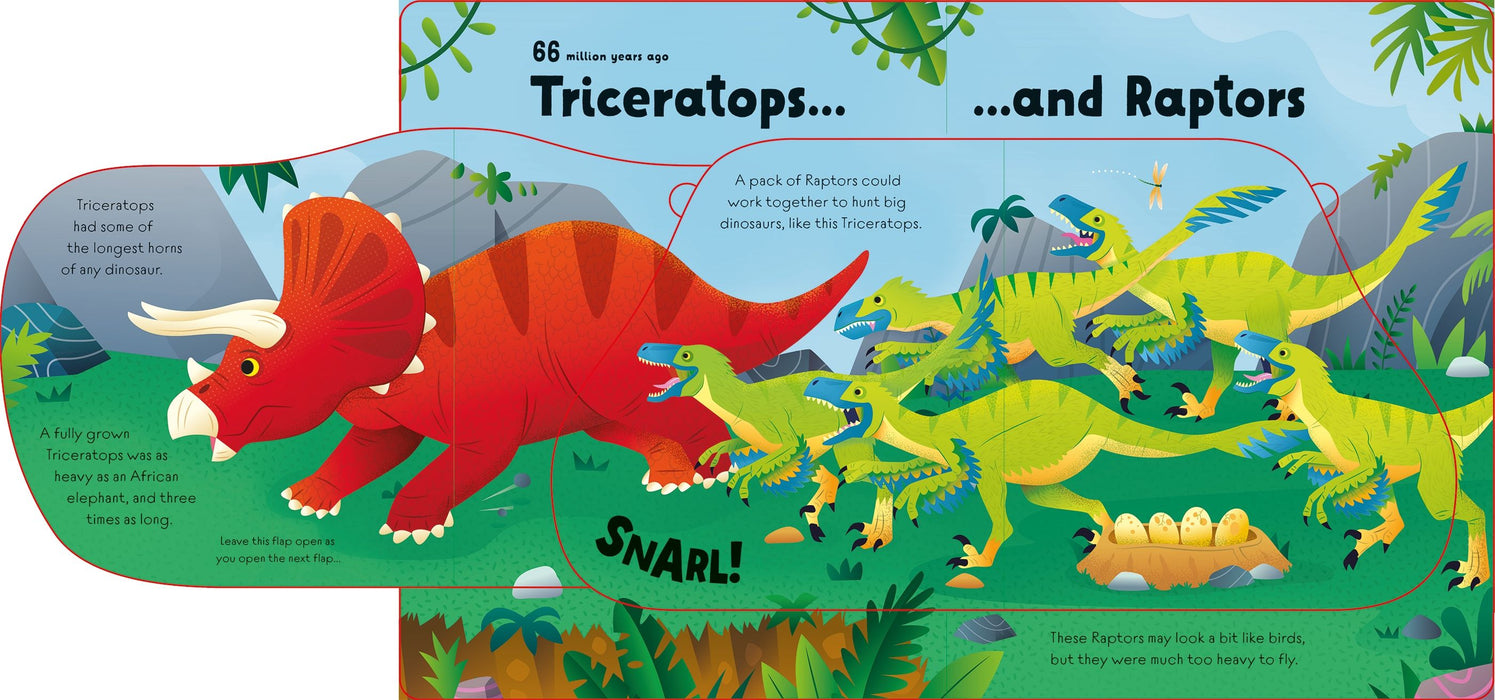 USB - Great Big Dinosaurs (with great big flaps) (BB)