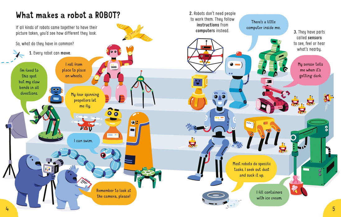 USB - Lots of Things to Know About Robots (HC)