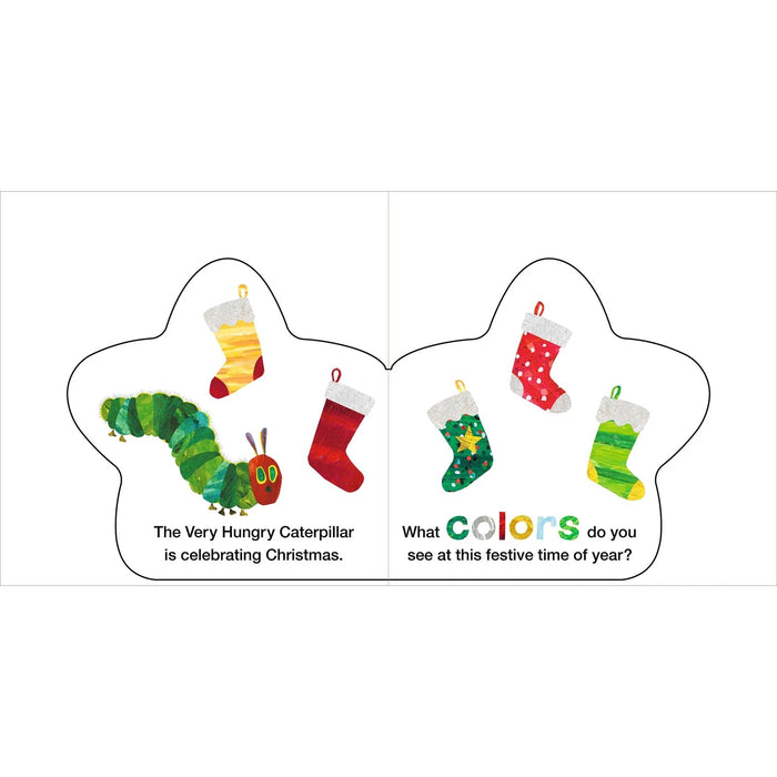 The Very Hungry Caterpillar's Christmas Colors (BB) - PR