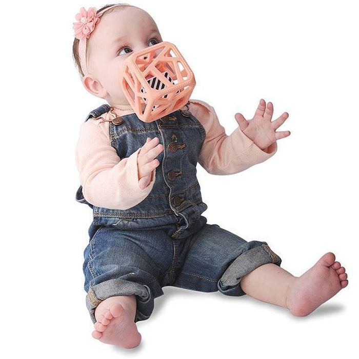 Chew Cube Peachy Pink