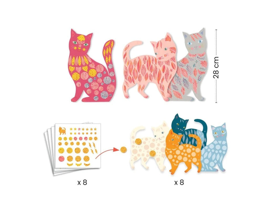 Create w/ Paper - Elodie's Cute Cats (DJ00079)