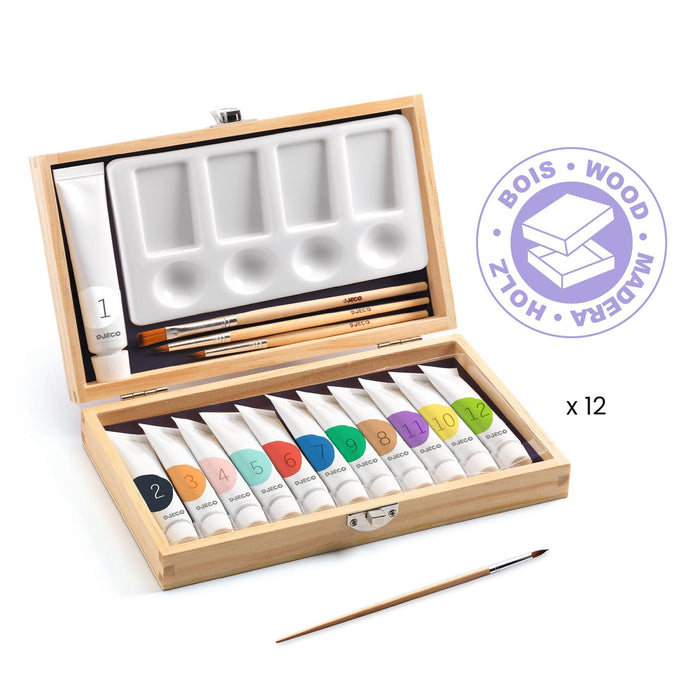 12 Gouaches - Artist's Box (DJ08908)